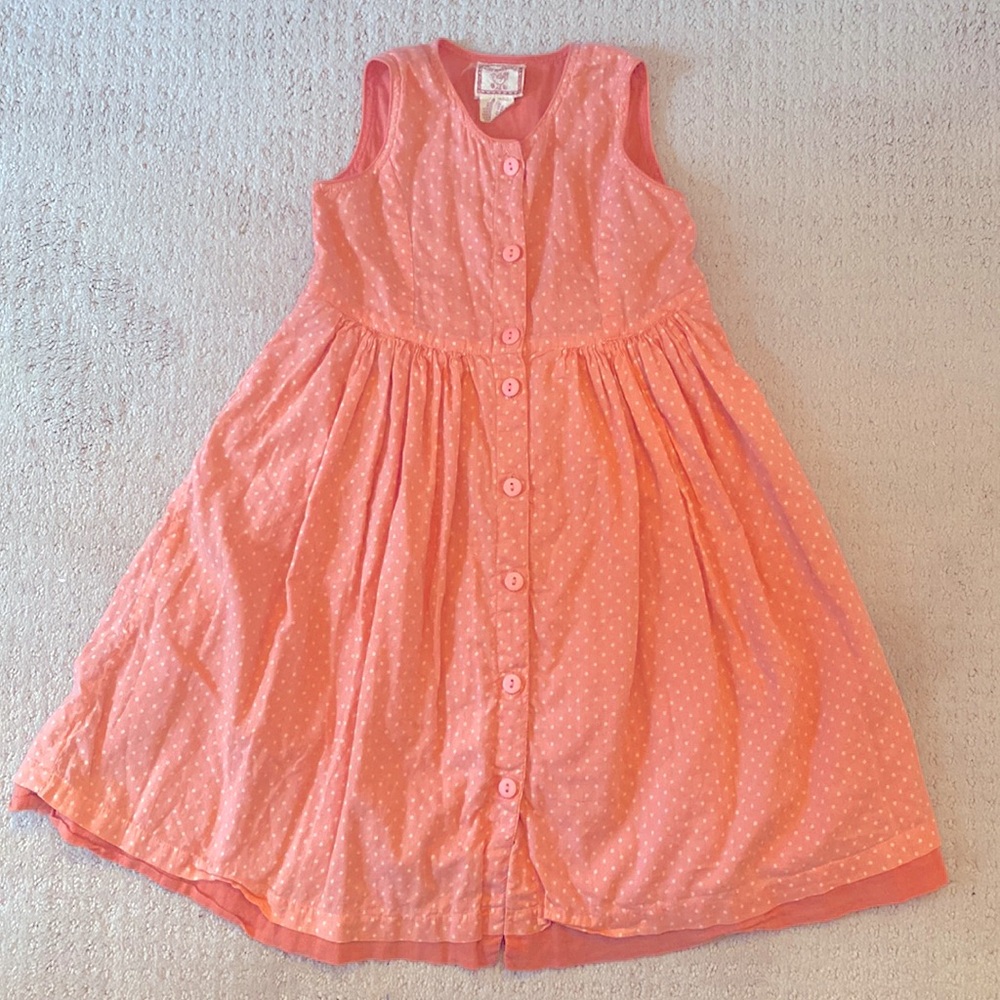 Ruffle back summer dress
